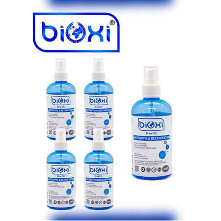Bioxi® EL VE CİLT DEZENFEKTANI 250 ml (5’li)