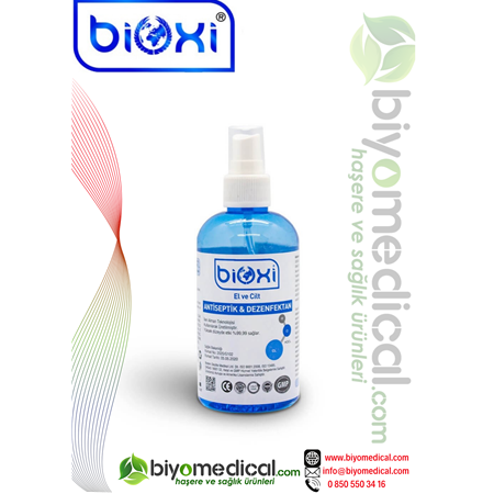 Bioxi® EL VE CİLT DEZENFEKTANI (sprey)